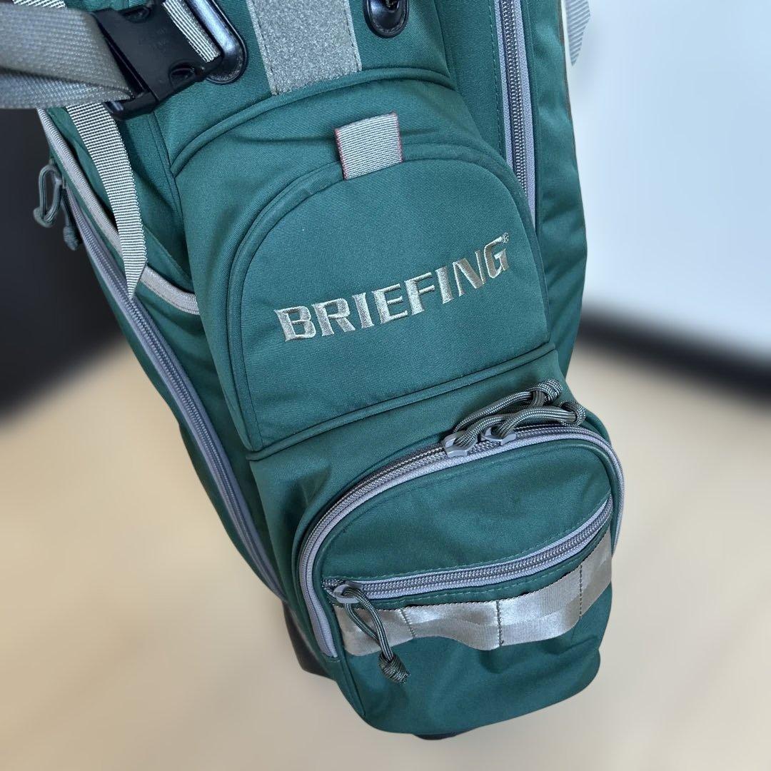 BRIEFING グリーン ゴルフバッグ