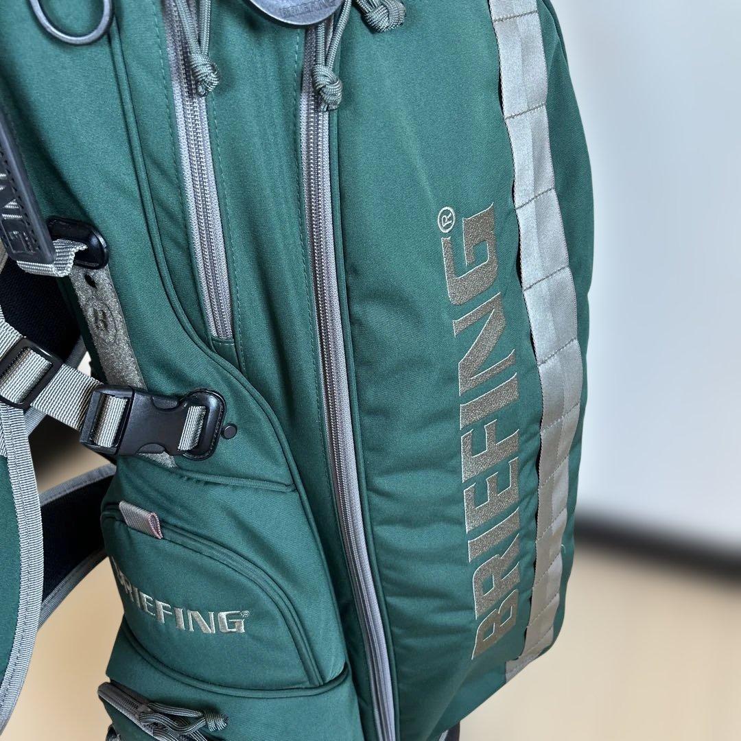 BRIEFING グリーン ゴルフバッグ
