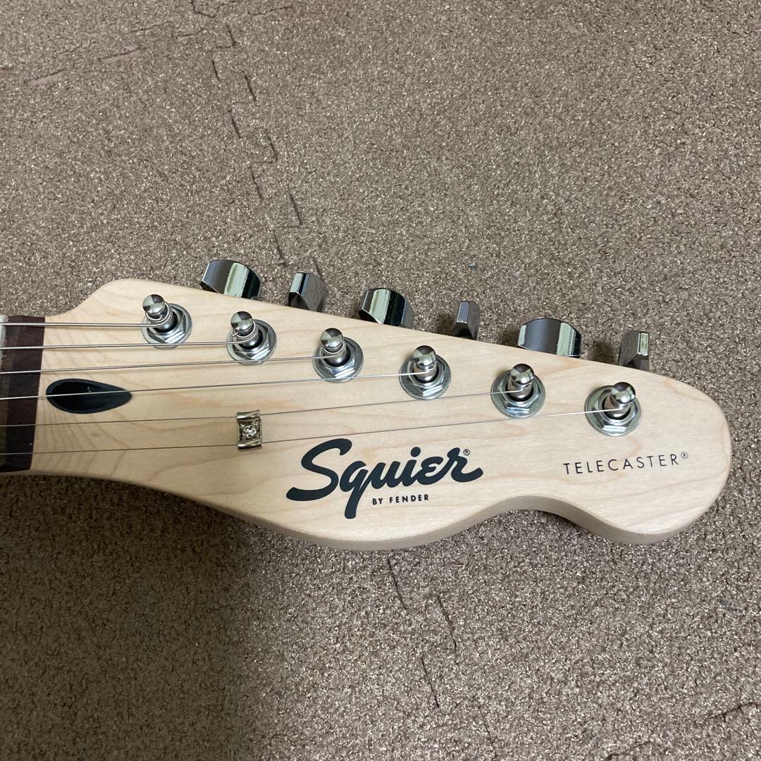 全く未使用品（超美品）スクワイアテレキャスレッド