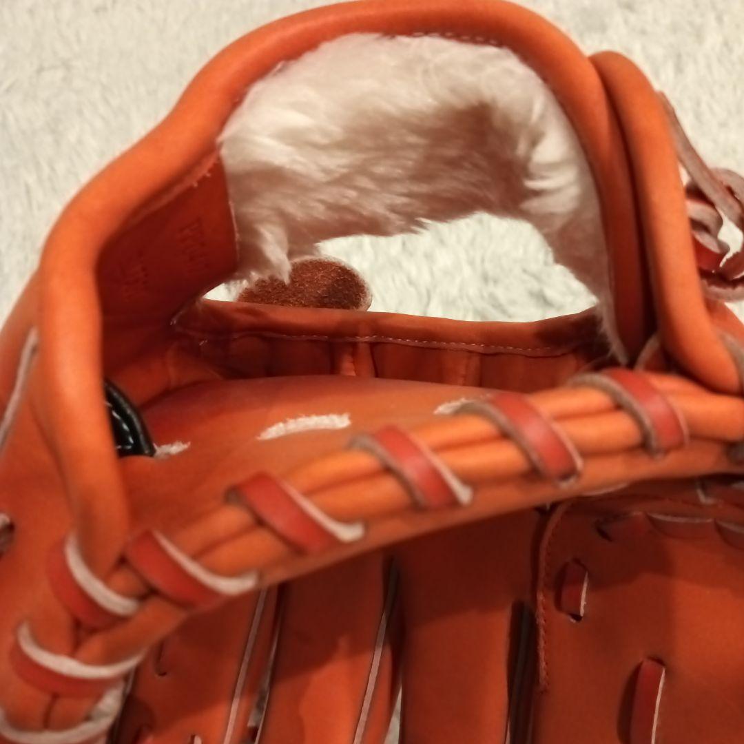 Mizuno Global Elite オレンジ グローブ左投げ