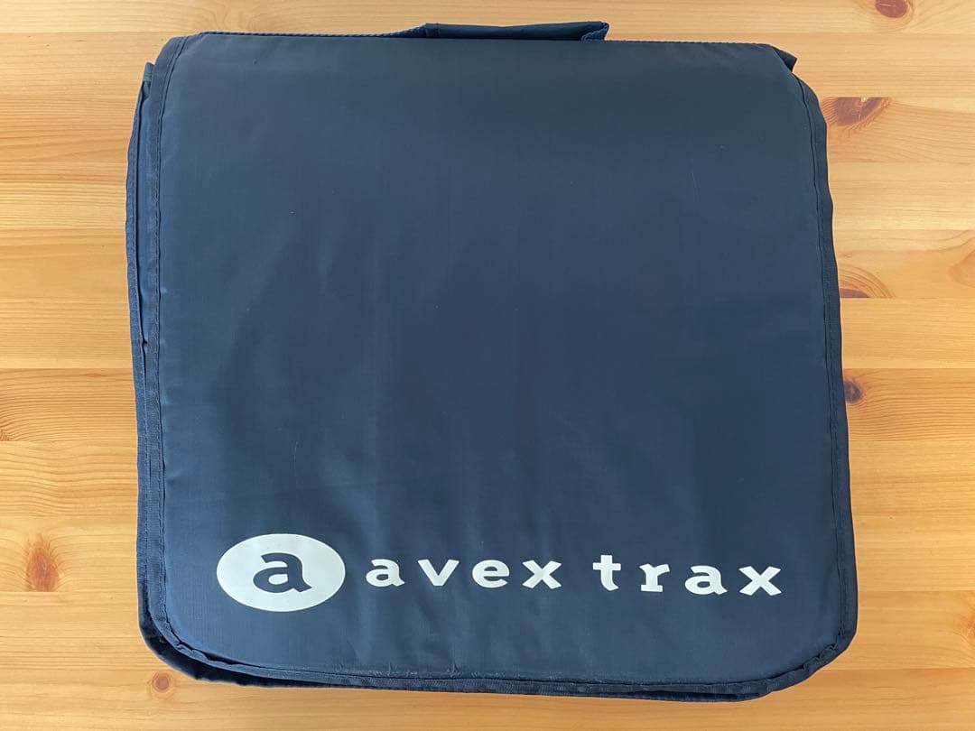 【新品未使用】avex trax レコードバッグ 90'sノベルティ