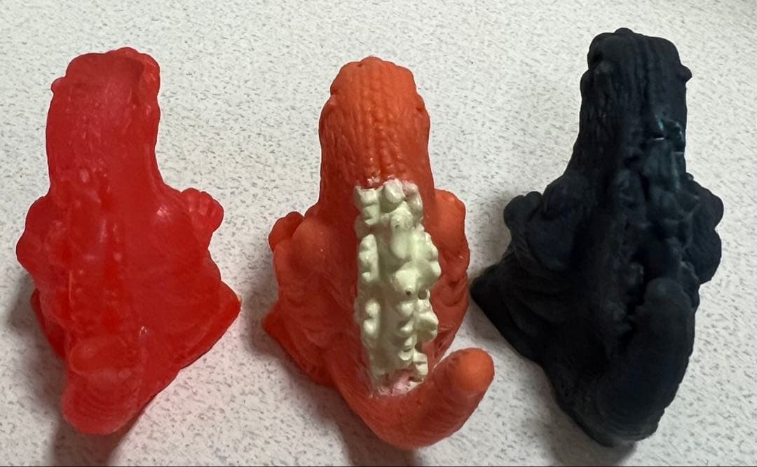 ゴジラ　指人形　怪獣集　東宝　BANDAI