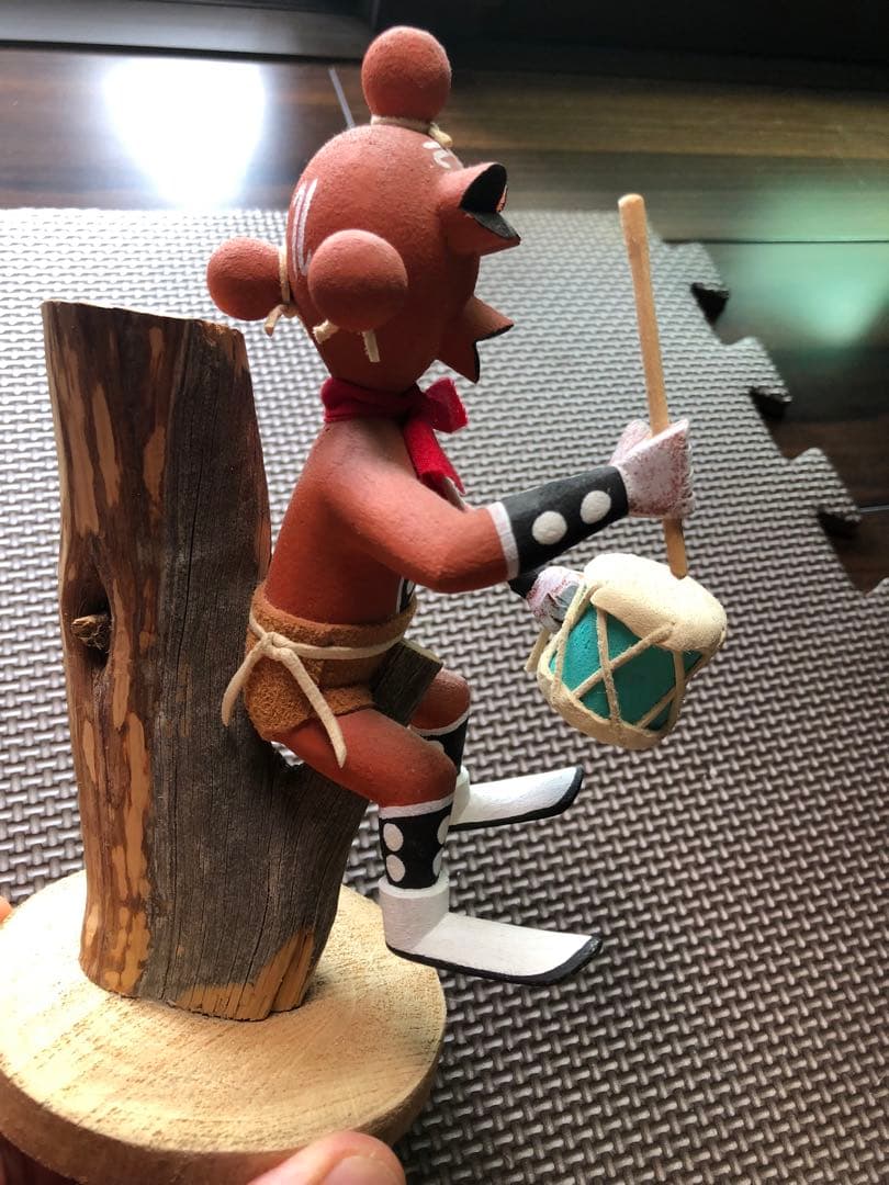 カチナドール　ネイティブアメリカン　ズニ　ナバホ　ホピ