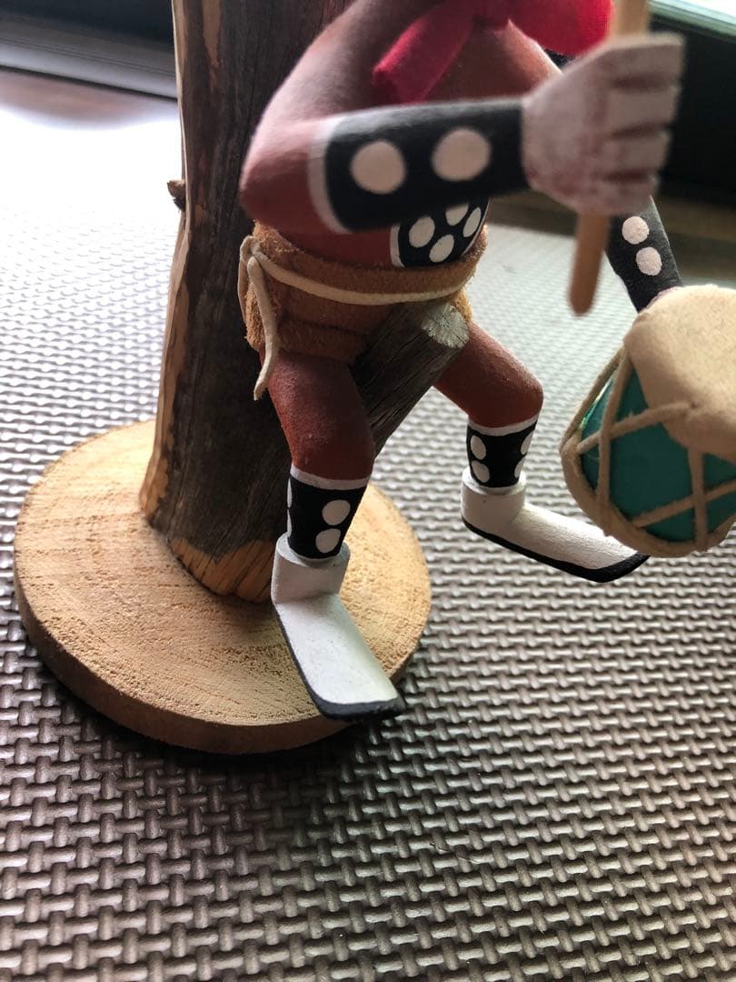 カチナドール　ネイティブアメリカン　ズニ　ナバホ　ホピ