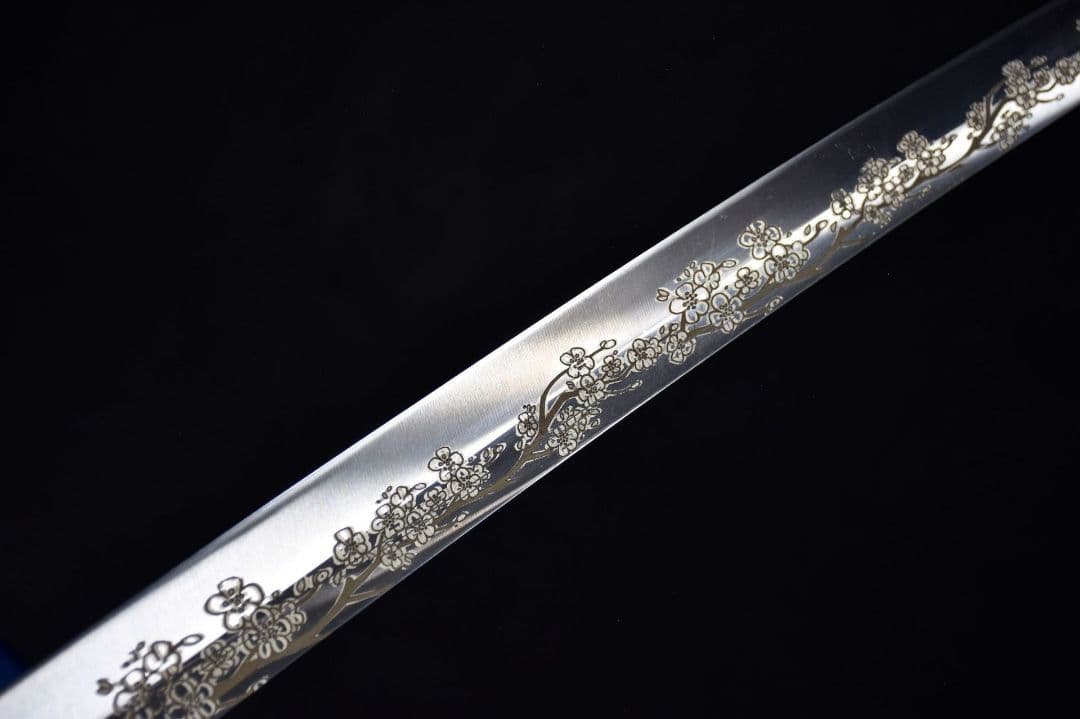 3019-武具 刀装具 日本刀　模造刀 居合刀 武士道 武蔵 鑑賞用 手鍛造打