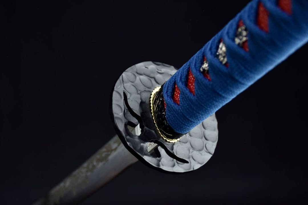 3019-武具 刀装具 日本刀　模造刀 居合刀 武士道 武蔵 鑑賞用 手鍛造打