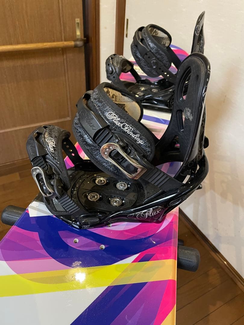 JOYRIDE スノーボード143cm+ FLUX BIN(S) ボードケース付