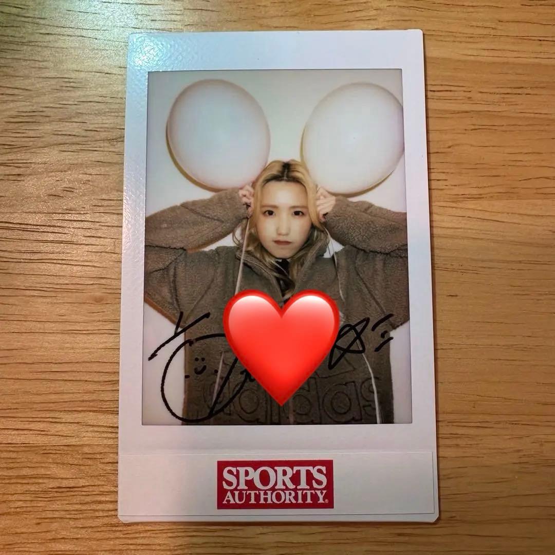 本田仁美 サイン入りチェキ