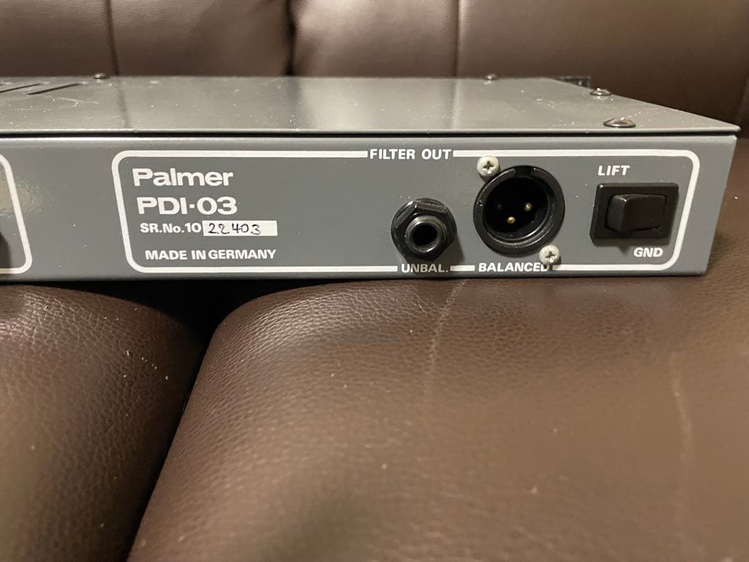 Palmer PDI-03 スピーカーシミュレーター 8Ω 初期型