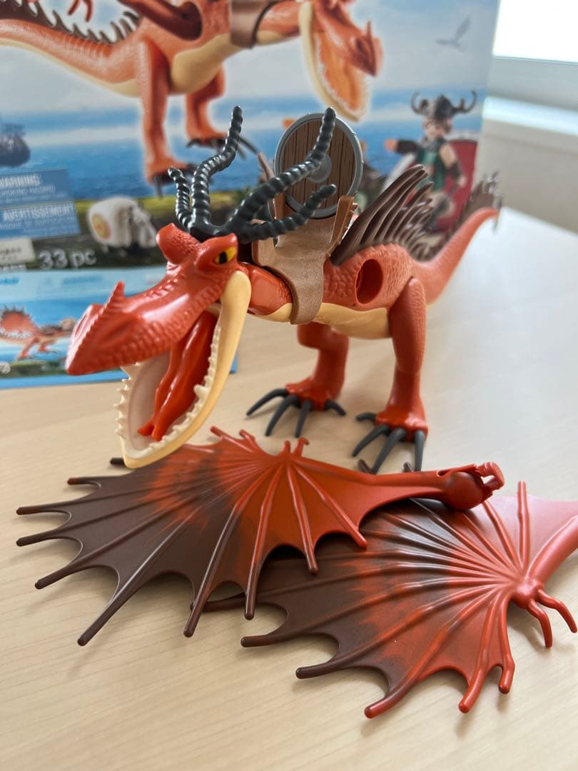 ヒックとドラゴン　プレイモービル　9459 フックファング　スノット　箱あり