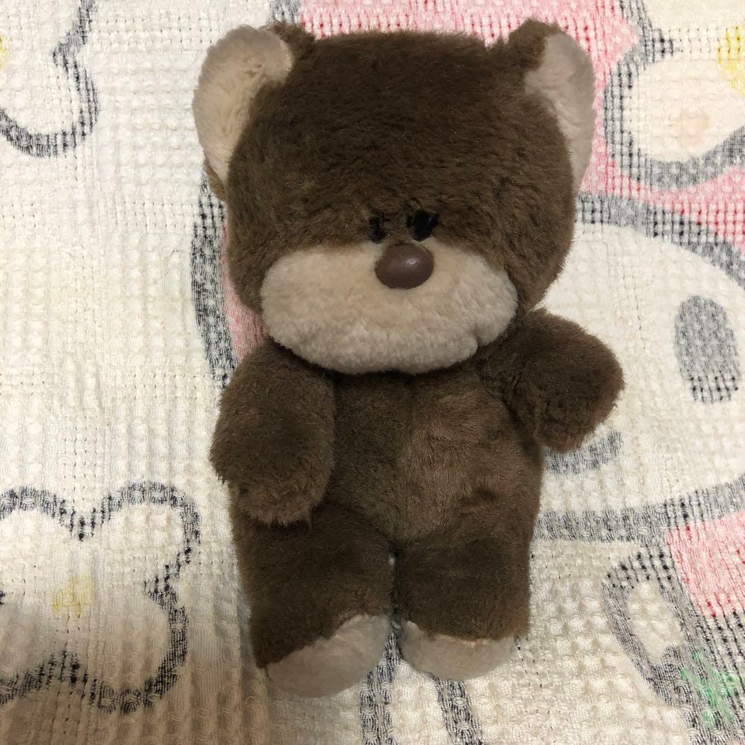 昭和レトロ　ヴィンテージ オオイケ　クマ　ぬいぐるみ　中古品