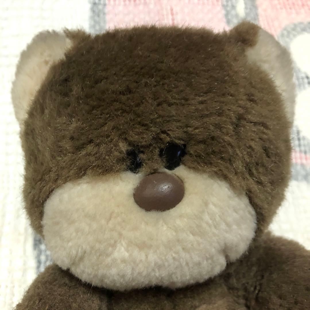 昭和レトロ　ヴィンテージ オオイケ　クマ　ぬいぐるみ　中古品