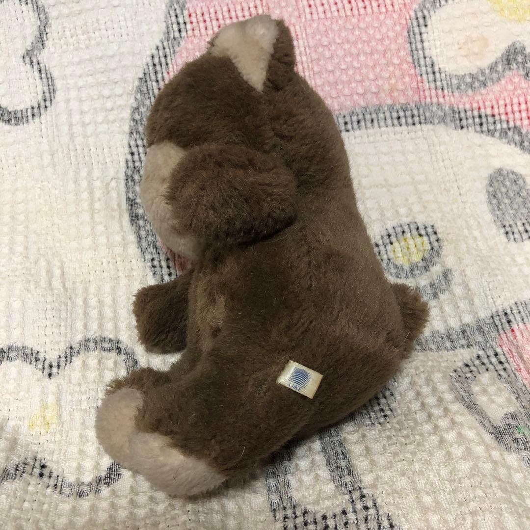 昭和レトロ　ヴィンテージ オオイケ　クマ　ぬいぐるみ　中古品