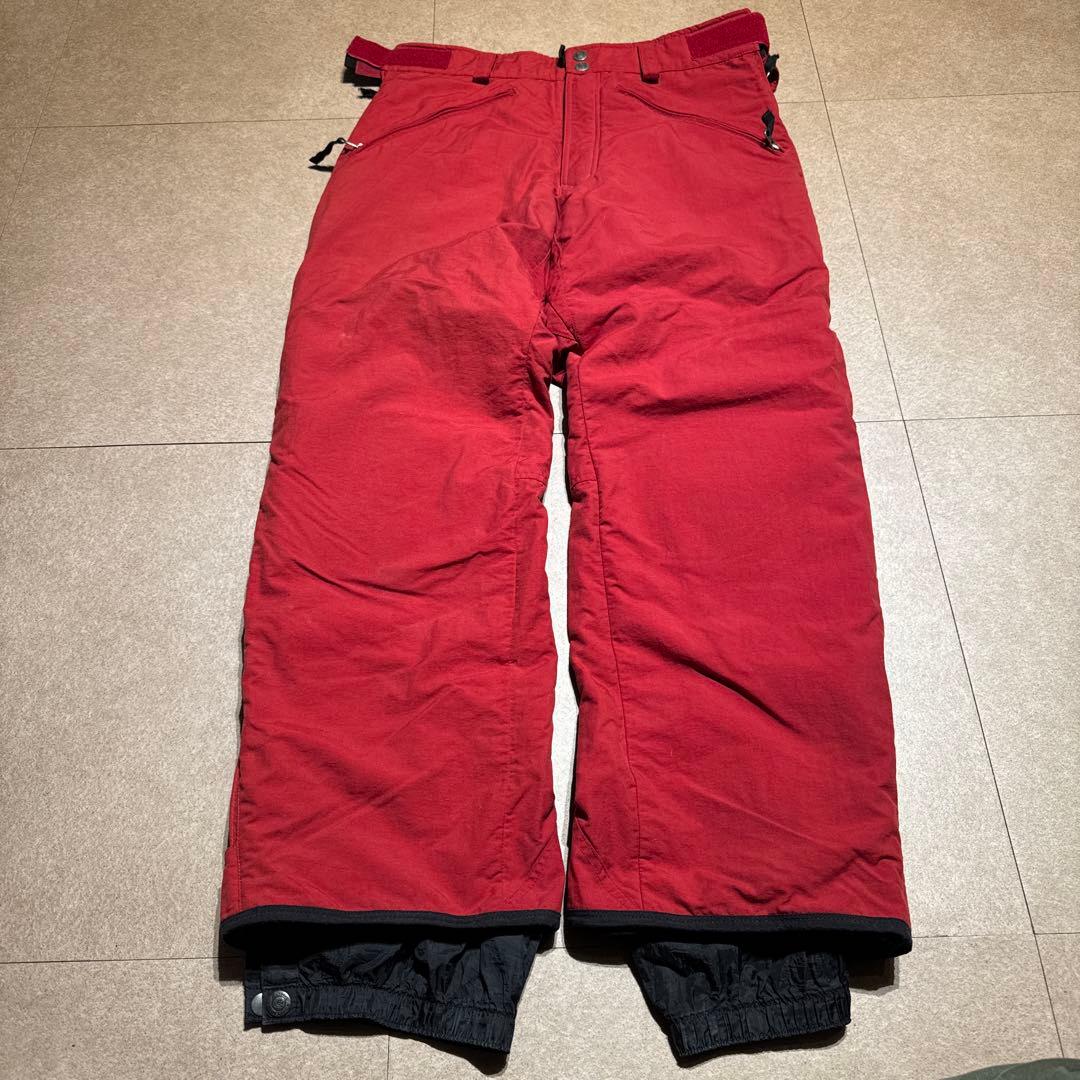 Burton 上下セットアップ　スノーボードウェア　ジャケット　赤　M