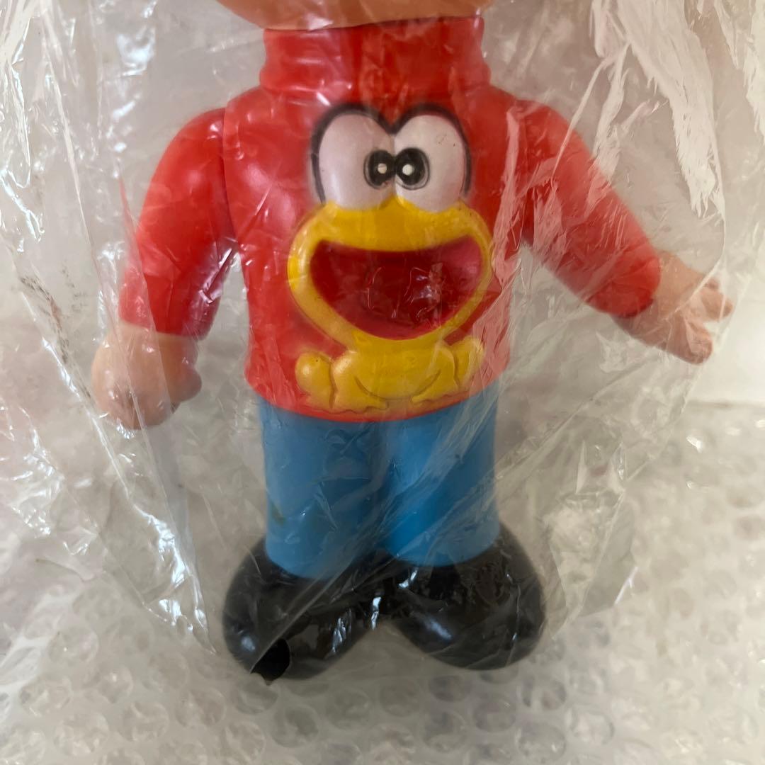 ⚠️デッドストック　ど根性ガエル　ひろし　ソフビ　昭和レトロ　当時物