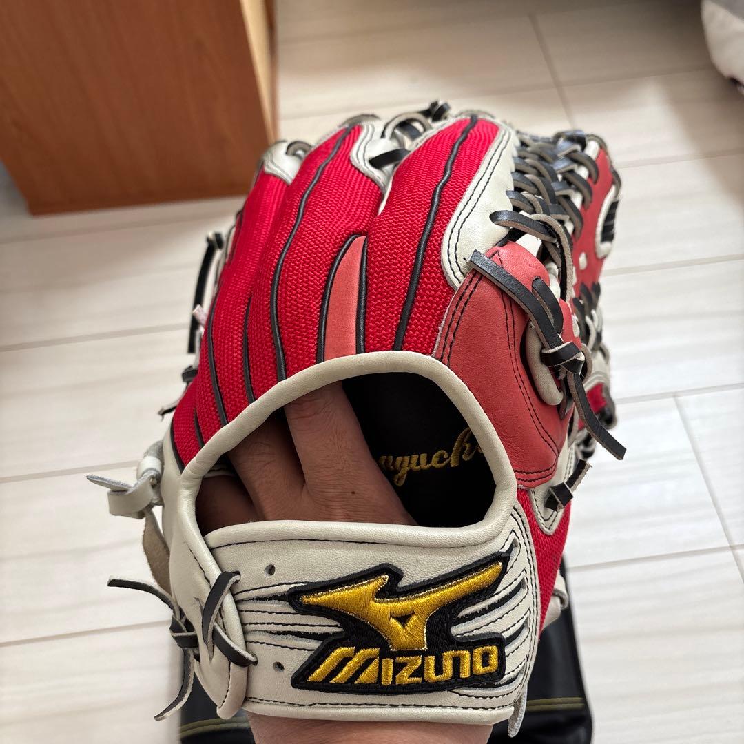 【たに】ミズノプロ　軟式オーダーグローブ　外野用