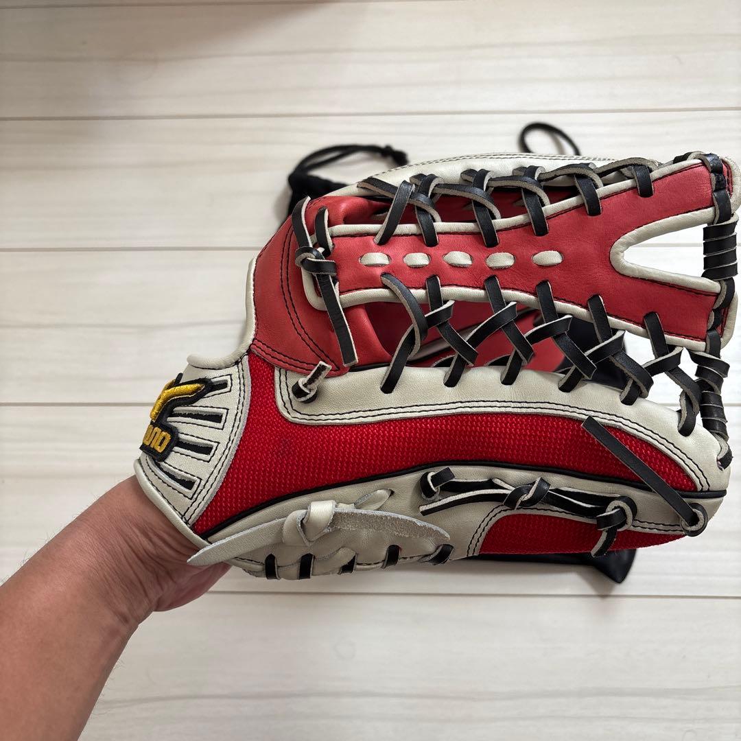 【たに】ミズノプロ　軟式オーダーグローブ　外野用