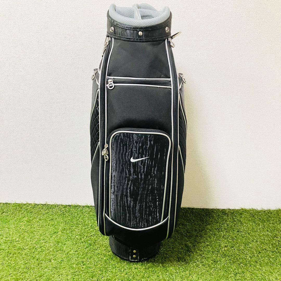 NIKE ナイキ キャディバッグ メンズ レディース カッコいい ベロア風 黒