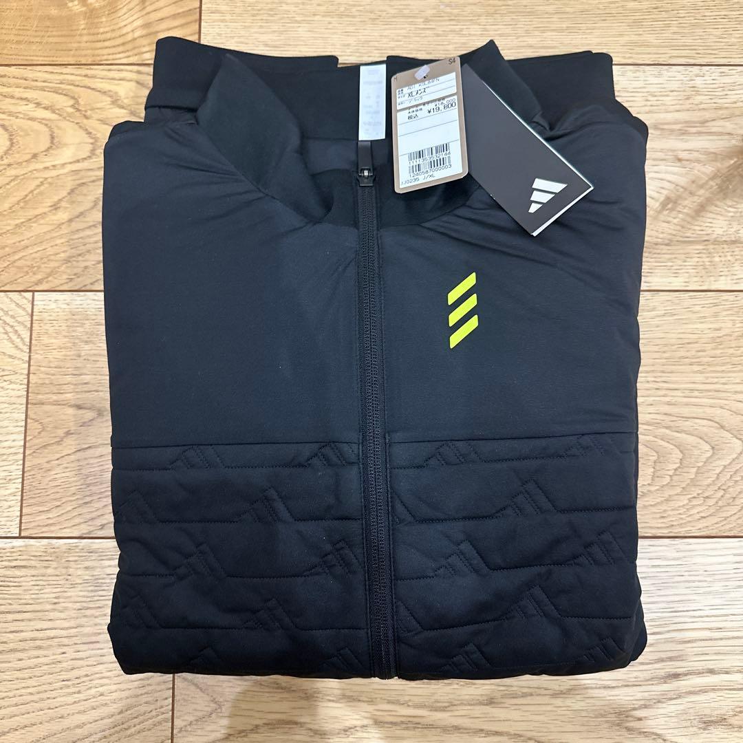 adidas メンズジャケット ブラック J/Xl
