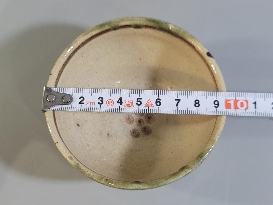 DT392 青織部 碗 五件 共箱 時代物