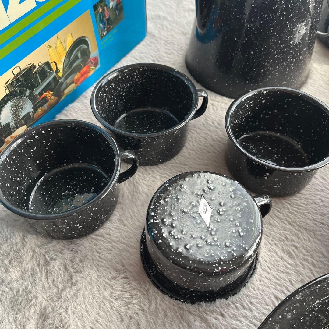 Wenzel エナメル食器セット 11点