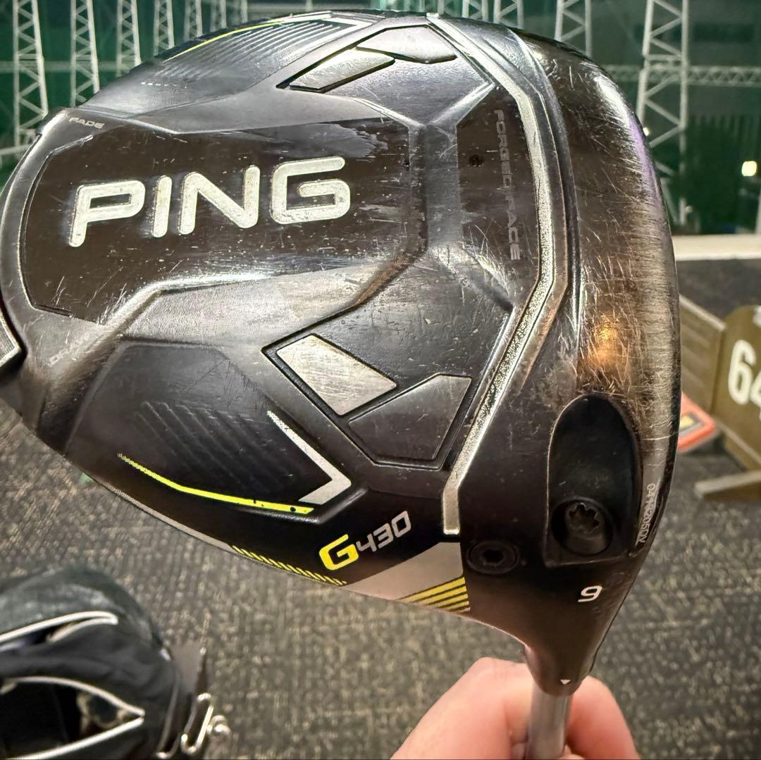 ping g430 maxドライバー　9° ヘッドのみ