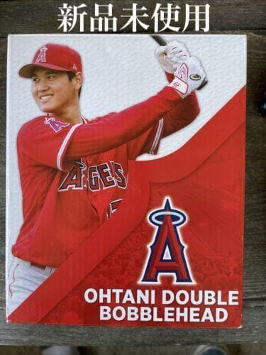 二刀流【球場限定】大谷翔平 エンゼルス ボブルヘッド 首振り人形 バブルヘッド