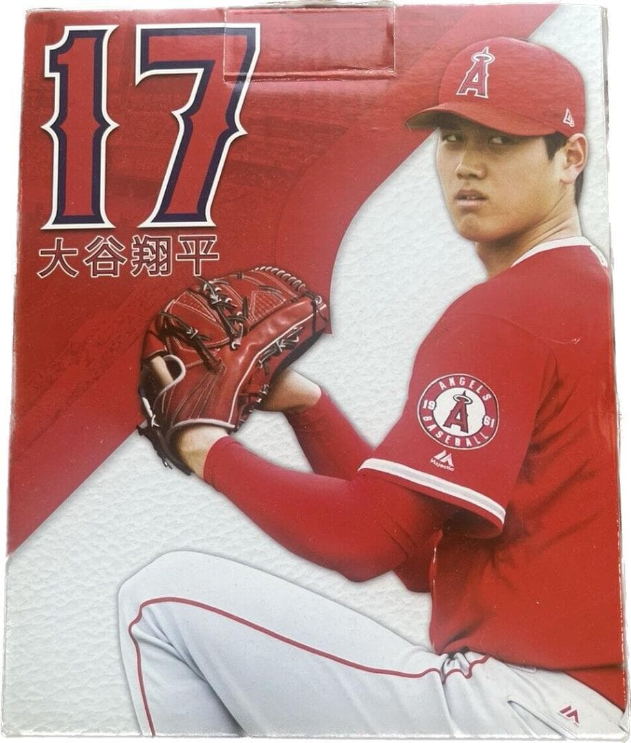 二刀流【球場限定】大谷翔平 エンゼルス ボブルヘッド 首振り人形 バブルヘッド