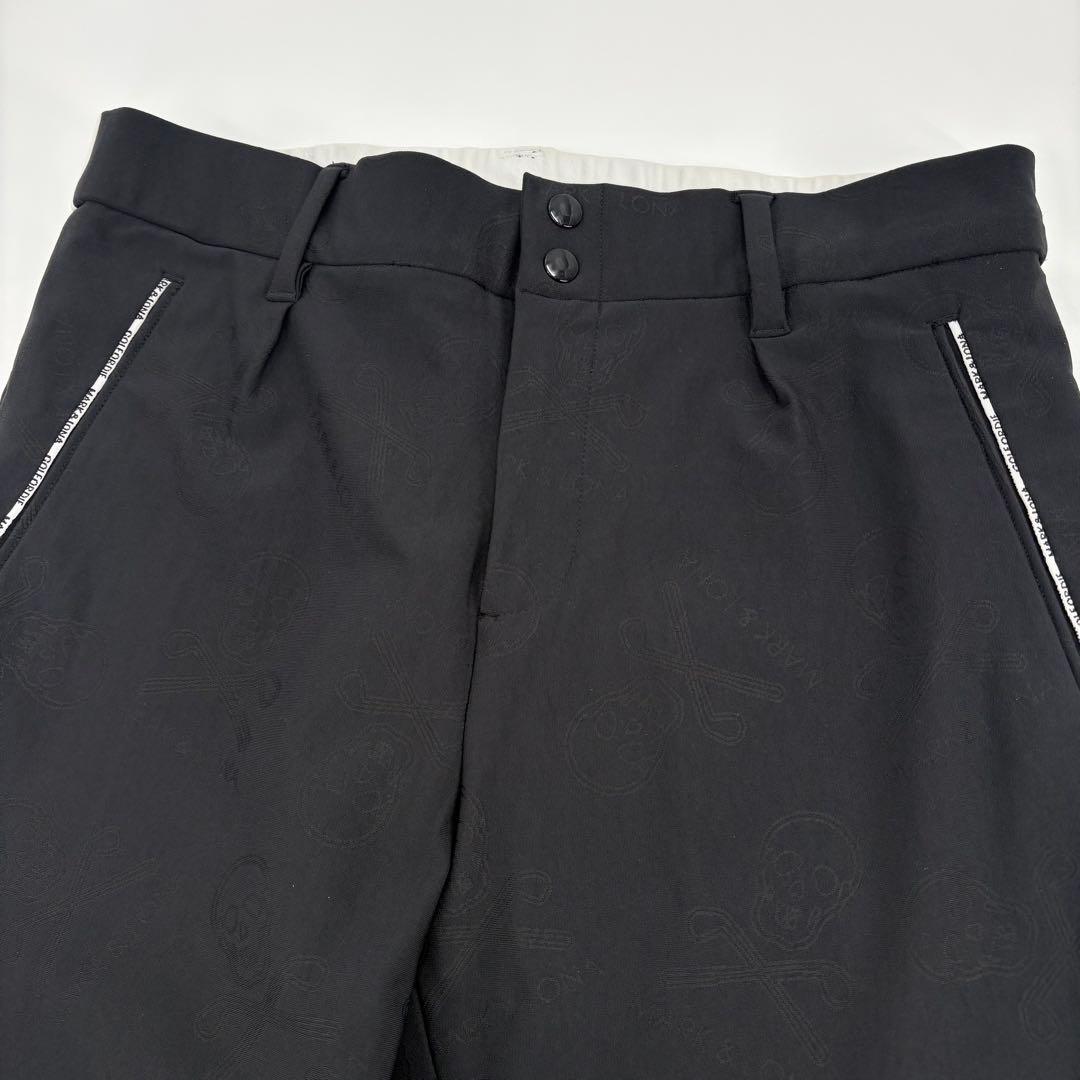 美品　MARK&LONA マークアンドロナ ゴルフパンツ 50(XL) 黒742