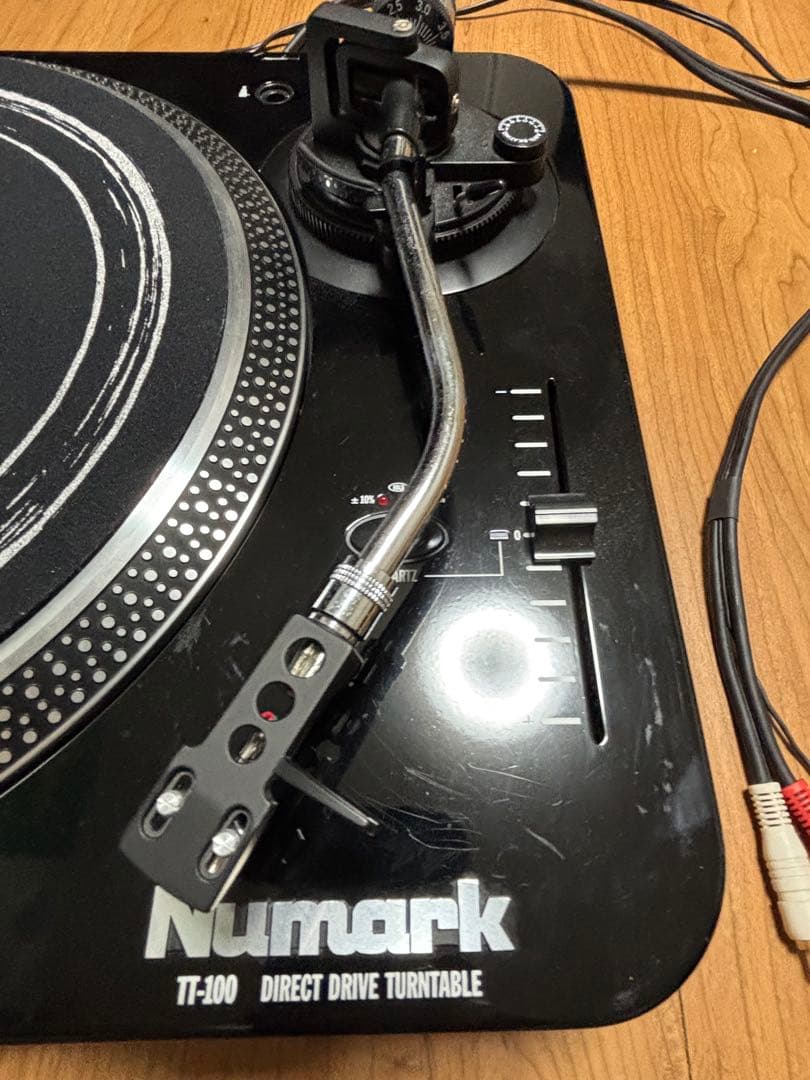 Numark TT-100 ベルトドライブターンテーブル カートリッジ付き 良品