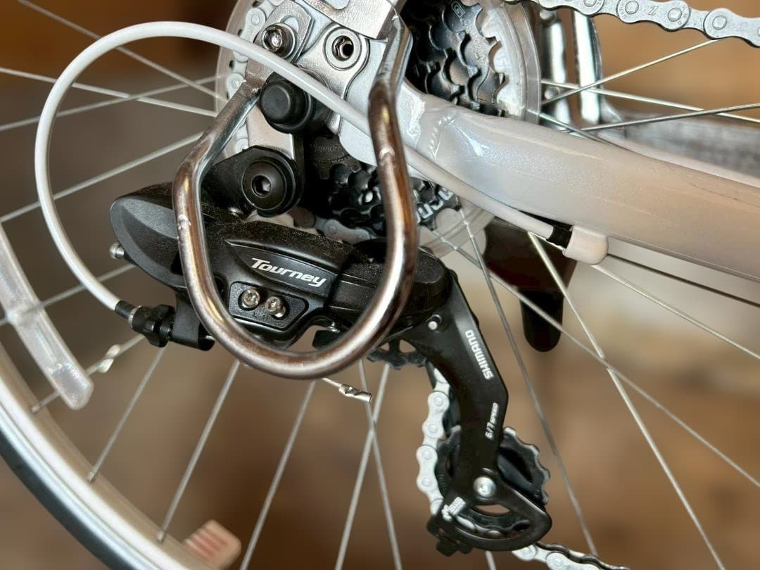 未使用　即決 自転車　高速　クロスバイク 変速 アルミフレーム名古屋市中川区