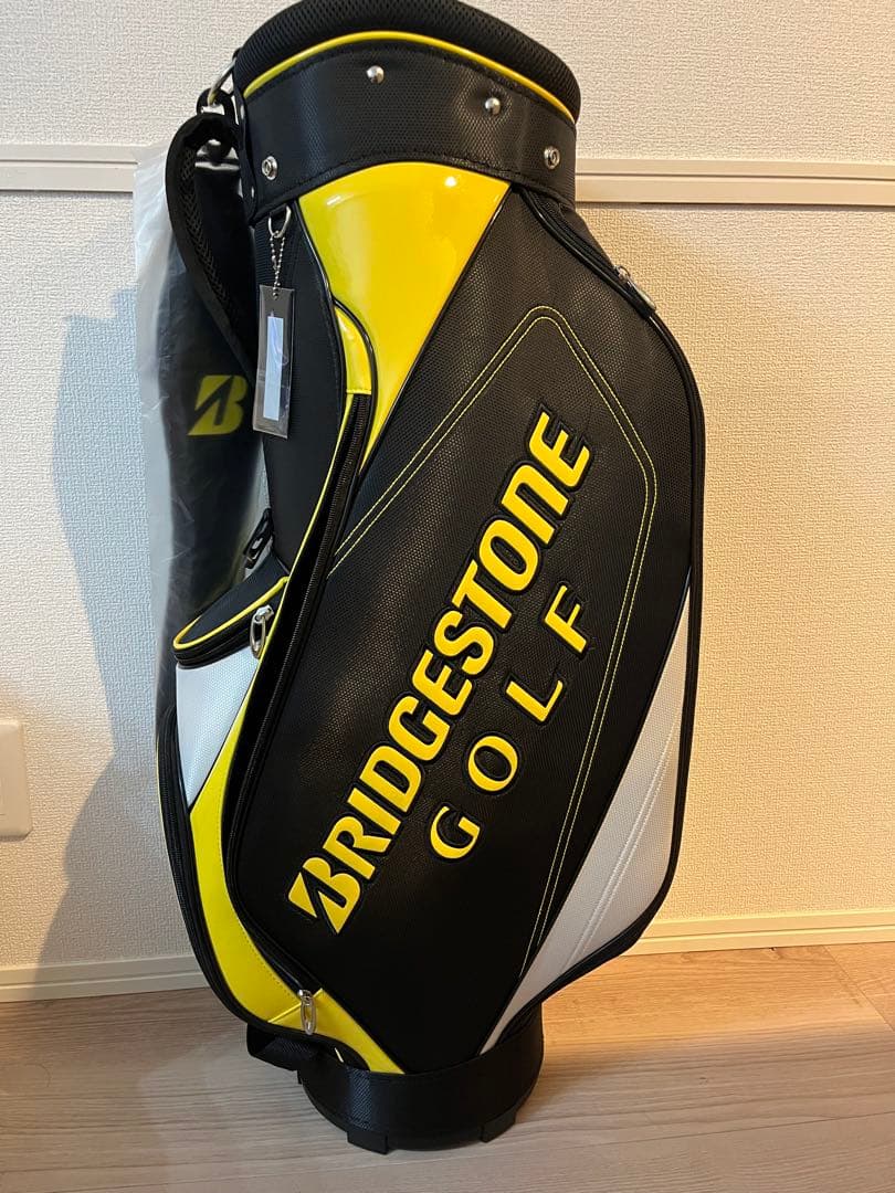 新品 未使用 BRIDGESTONE キャディバッグ CBG21Y 9インチ