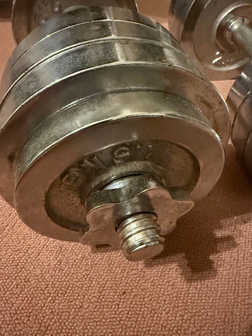 可変式　ダンベル 20kg 2個セット