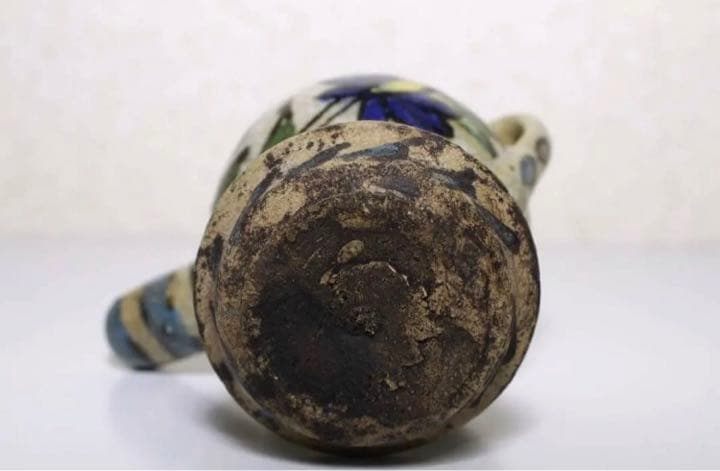 18世紀 ペルシャ 彩陶灯火器