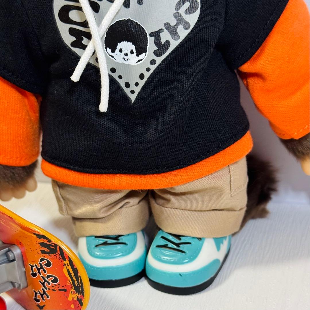 【希少】モンチッチ Mサイズ スケートボードスタイル 男の子