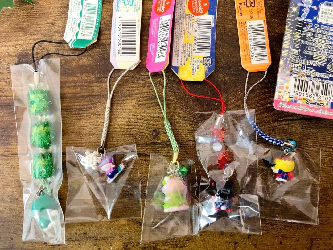 【レア】サンリオ　ご当地キティ　根付　ストラップ　6点セット