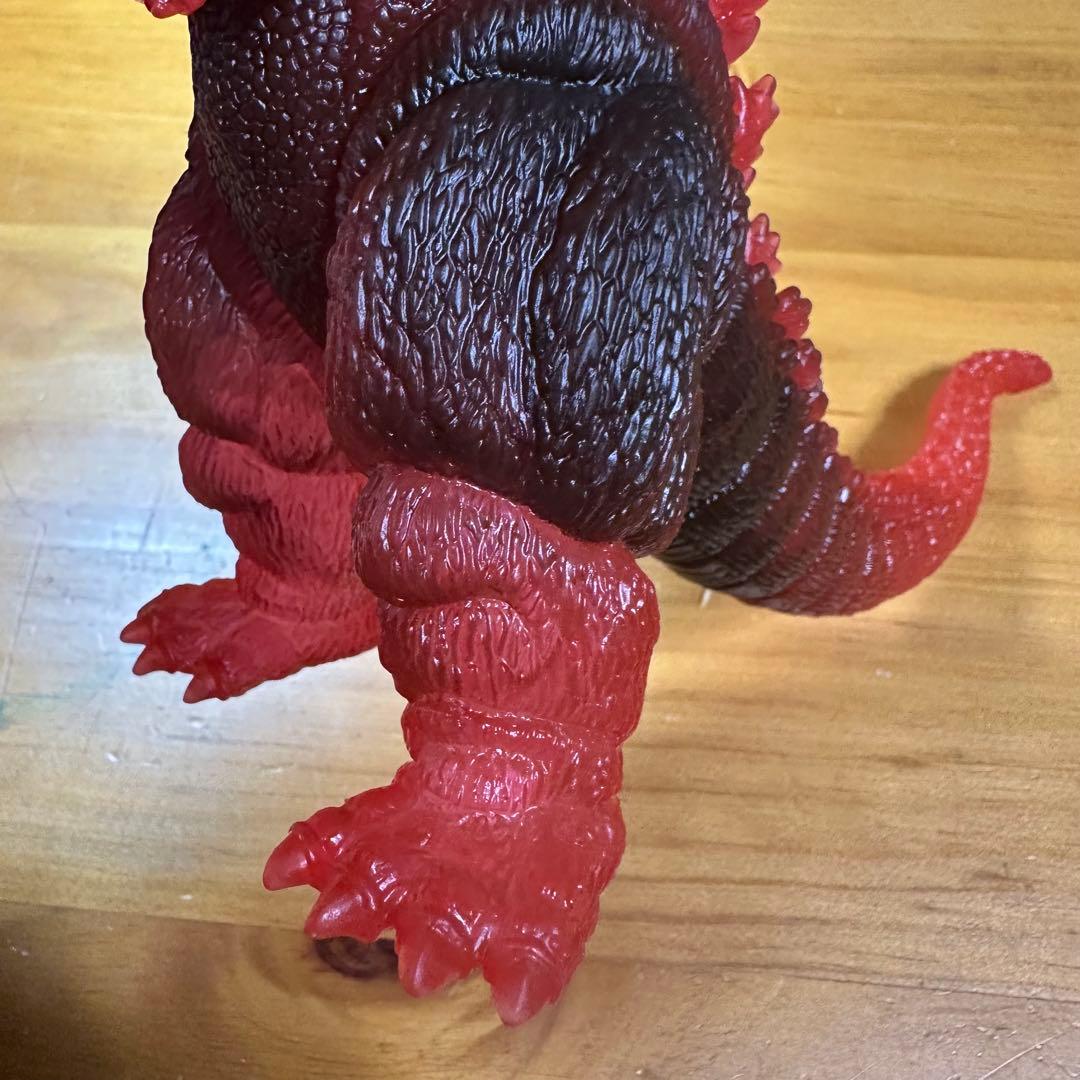 バンダイミュージアム限定 バンダイ メルトダウン ゴジラ ソフビ 6001