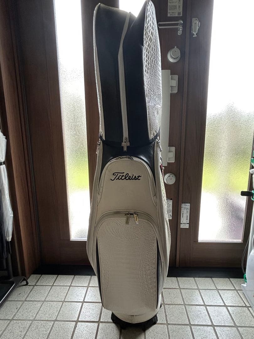 Titleist クロコ調キャディバッグ