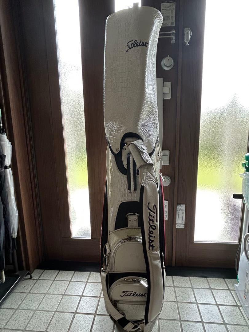 Titleist クロコ調キャディバッグ