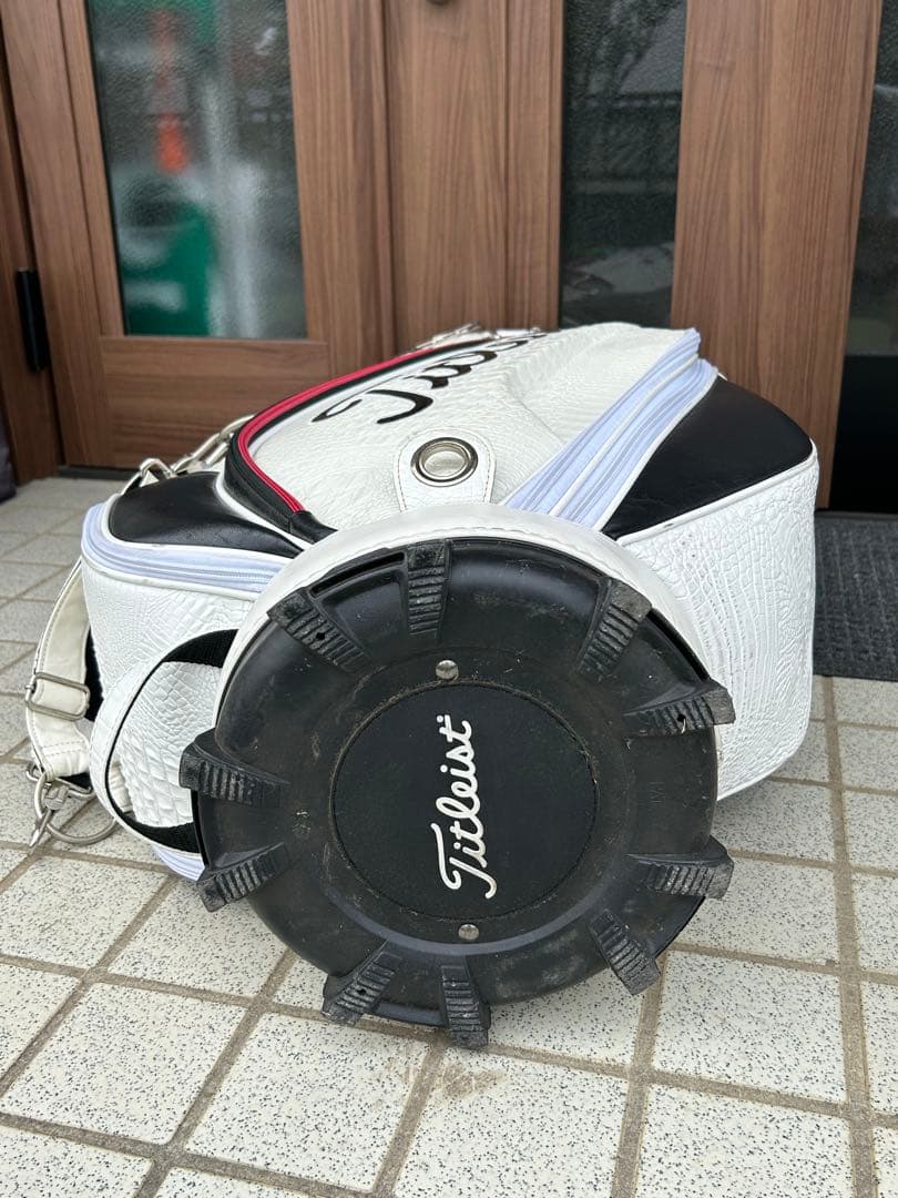 Titleist クロコ調キャディバッグ
