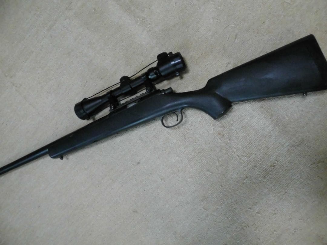 東京マルイ VSR-10　エアコッキングプラスチック製スコープ付き　サイレンサー