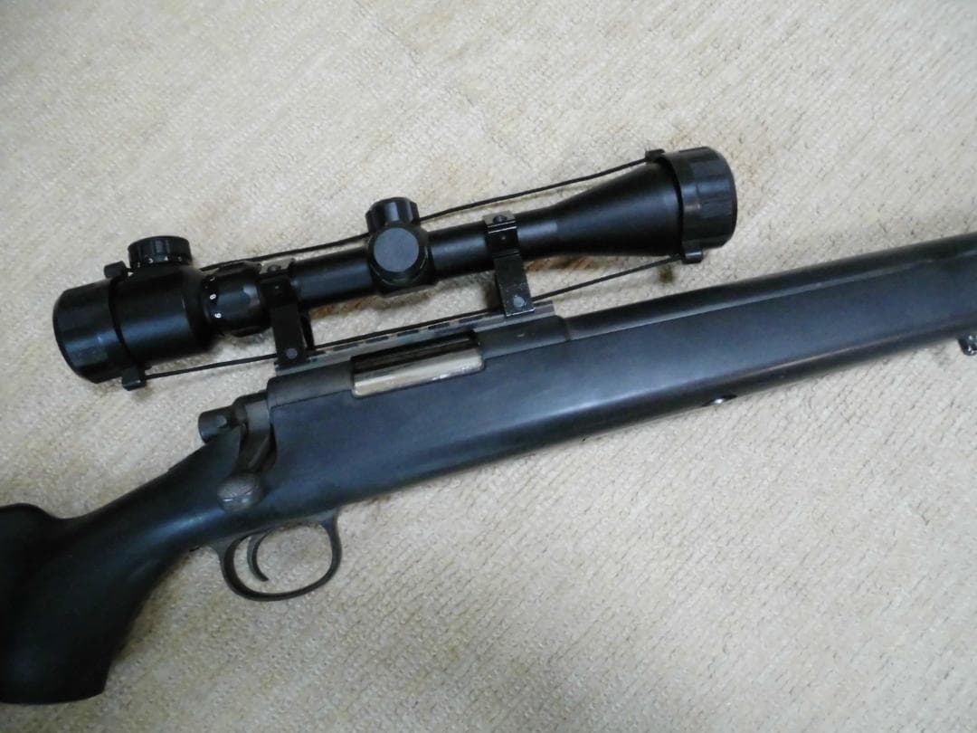 東京マルイ VSR-10　エアコッキングプラスチック製スコープ付き　サイレンサー