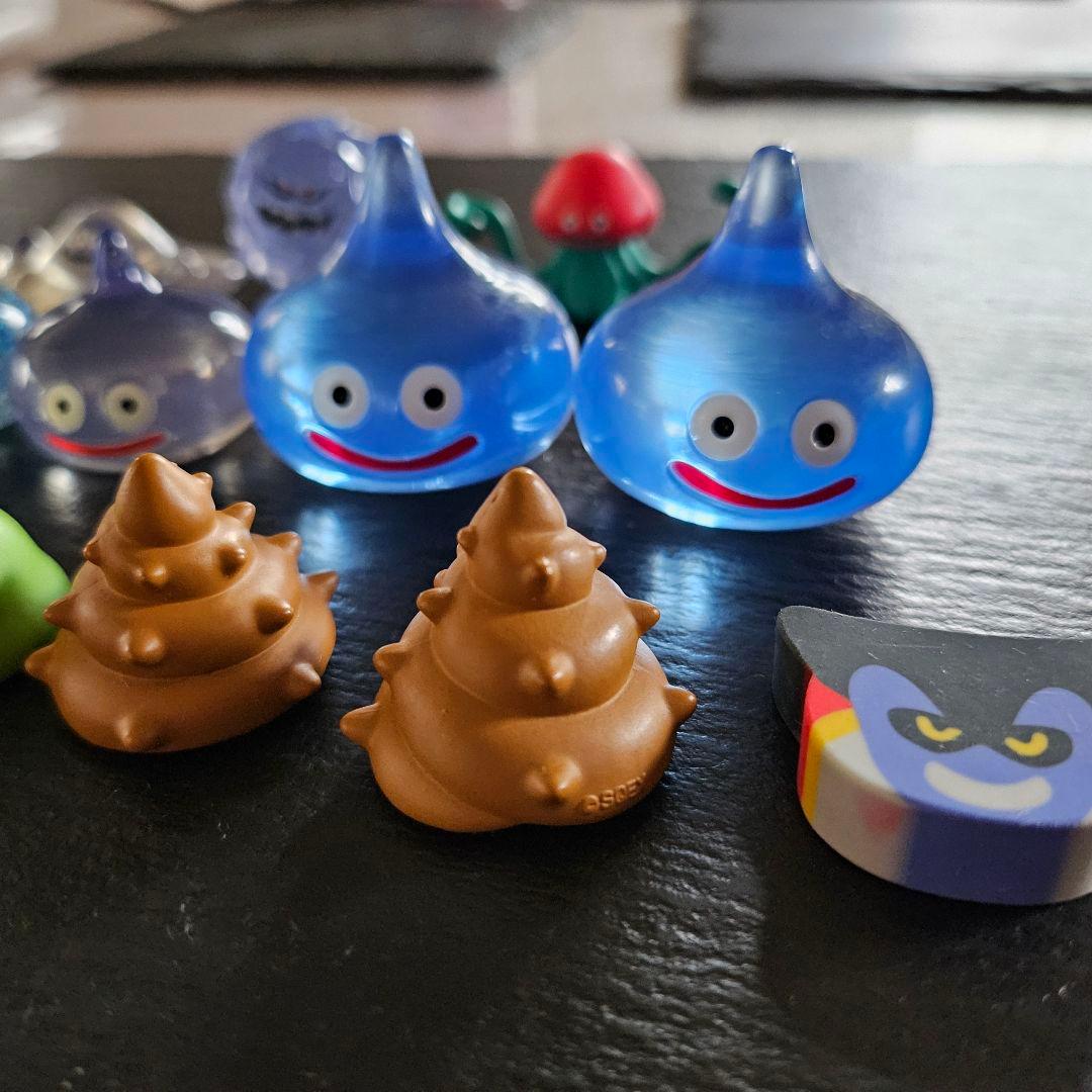 ドラゴンクエスト ミニフィギュア　クリスタル　スライム 大量セット クリア