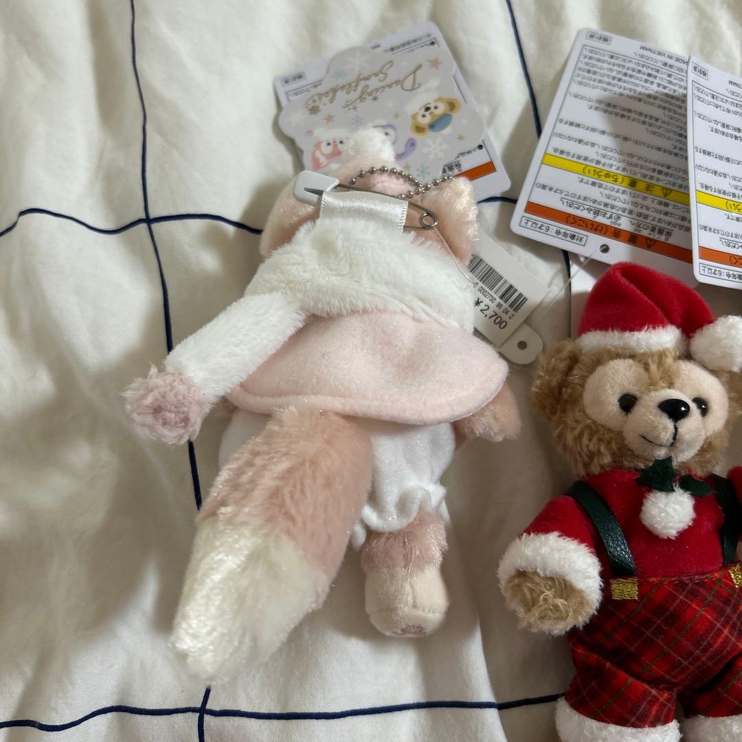 ダンシングスノーフレークス　ぬいぐるみバッジ　リーナベル　ダッフィー