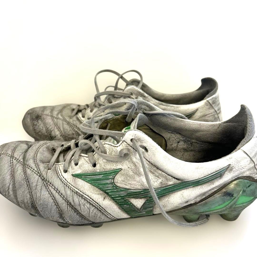 【お値下げ可能】モレリアネオ4 限定色グリーン　24.5センチ中敷き美品　箱あり