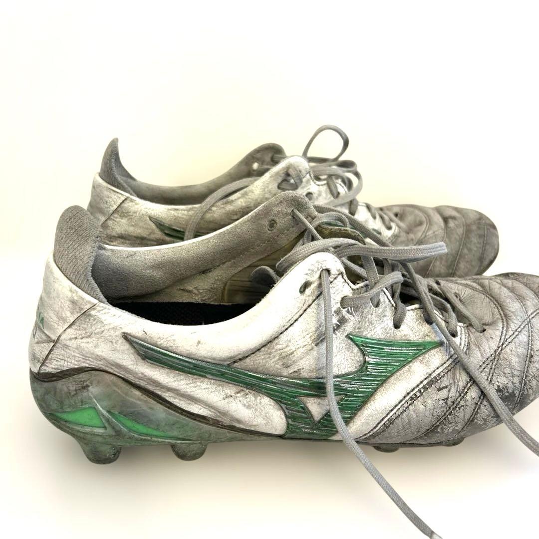 【お値下げ可能】モレリアネオ4 限定色グリーン　24.5センチ中敷き美品　箱あり