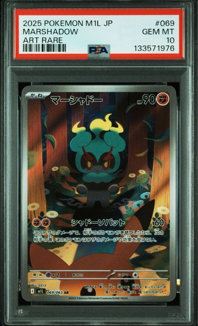 PSA10 / 2連番 マーシャドー AR MARSHADOW