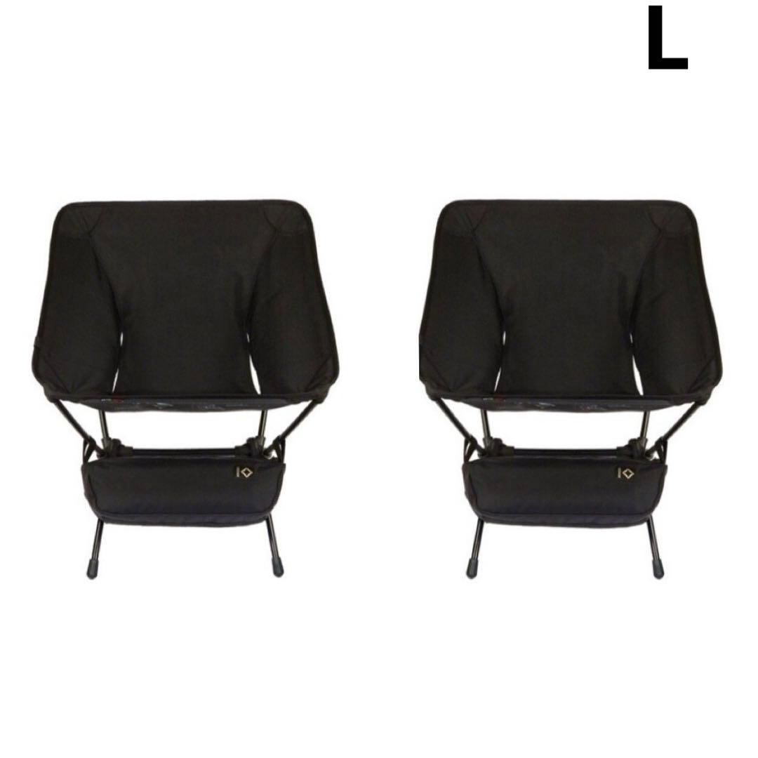 ヘリノックス タクティカルチェアL ブラック 2脚 新品未使用