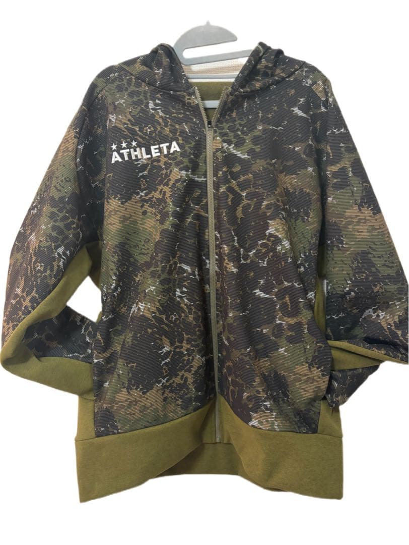ATHLETA アスレタ 迷彩 フットサルウェア パンツセット 美品 XL
