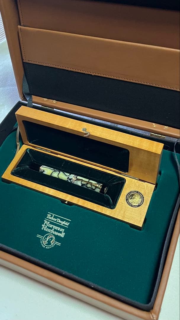 限定万年筆/パーカー/デュオフォールド/新品未使用/18K7g使用